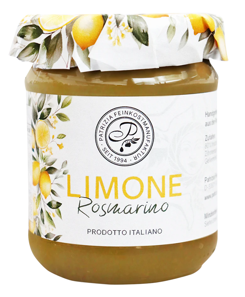 Fruchtaufstrich Zitrone Rosmarin