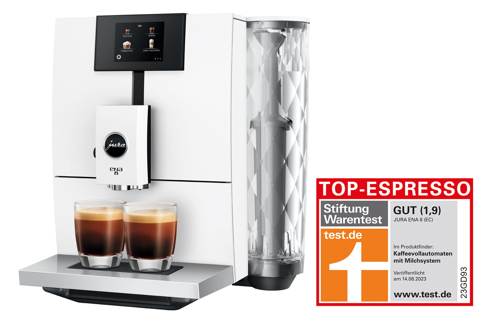 Jura ENA 8 Full Nordic White (EC) 15491