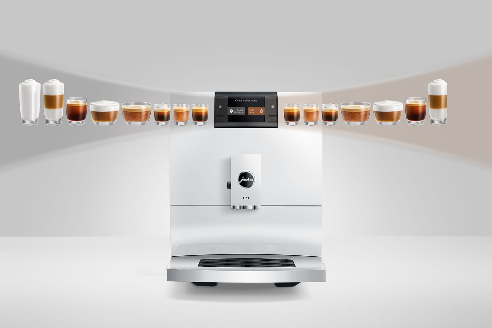 Jura C9 Piano White EA ( 15810 )