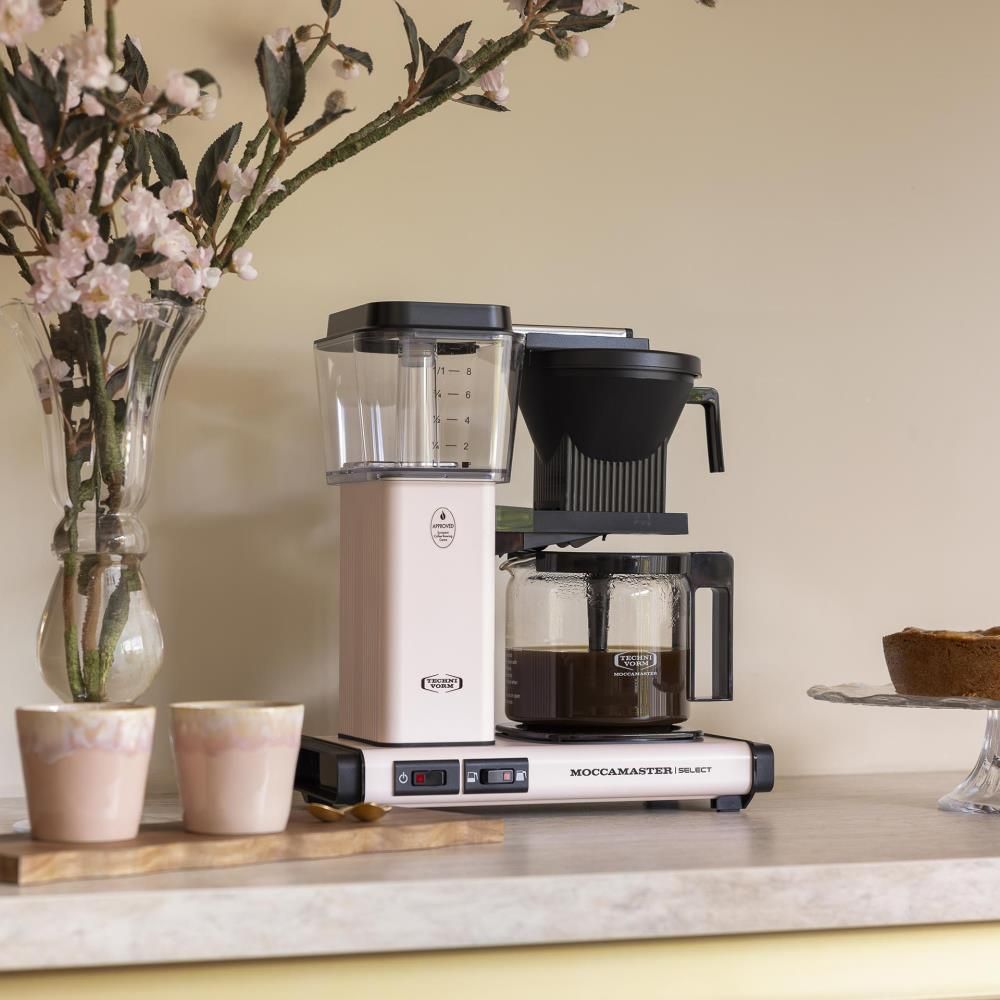 Moccamaster KBG Select Cherry Blossom mit 1,25 Liter Glaskanne