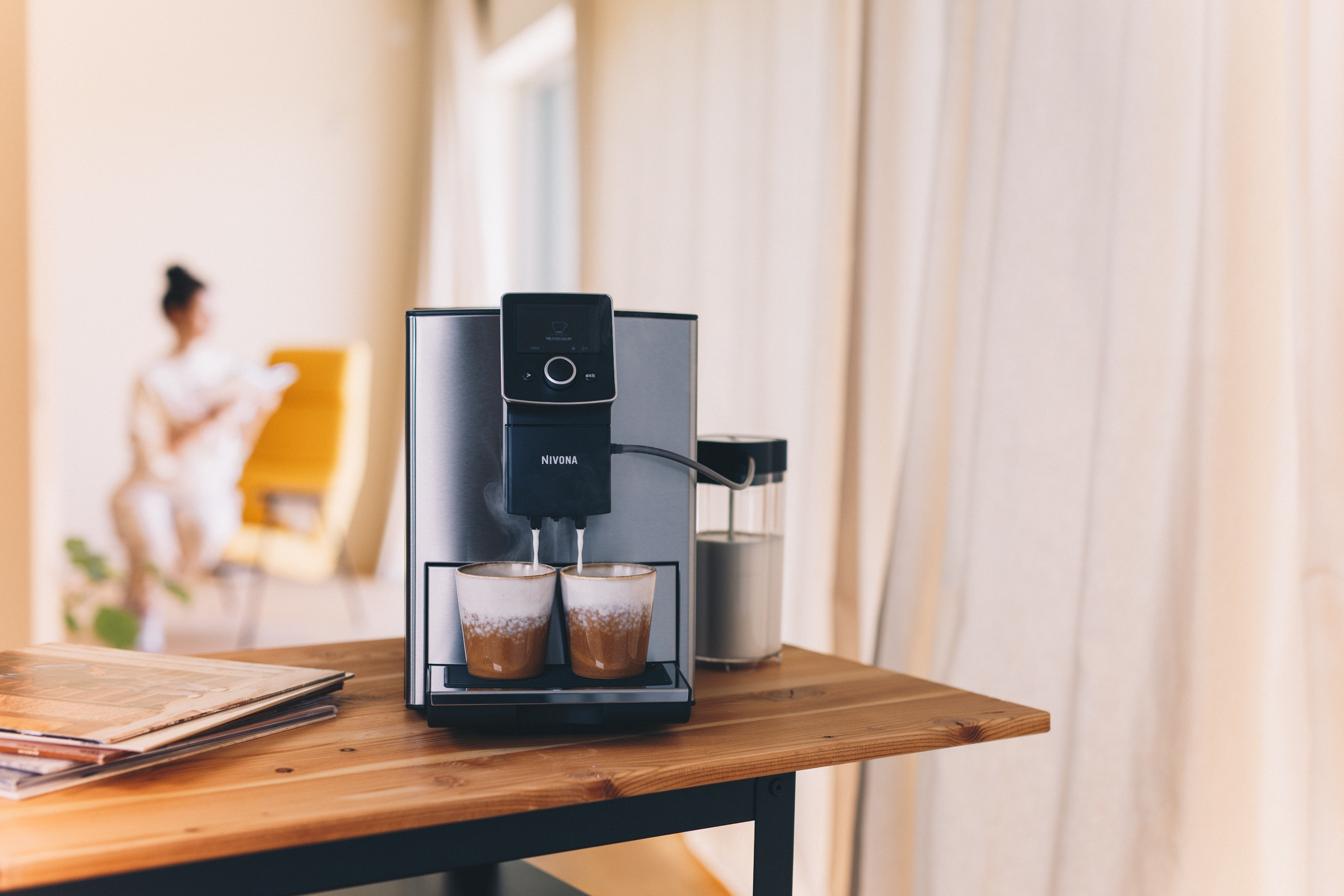 NIVONA CafeRomatica 825 Edelstahl/Chrom