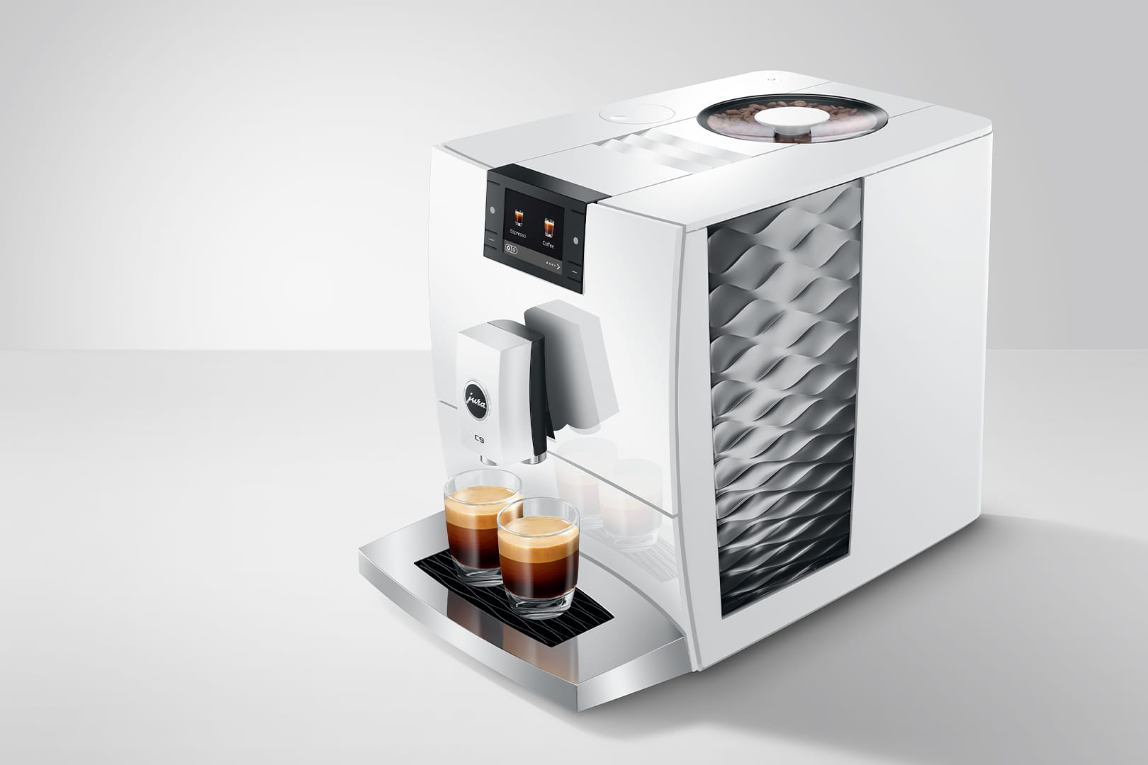 Jura C9 Piano White EA ( 15810 )