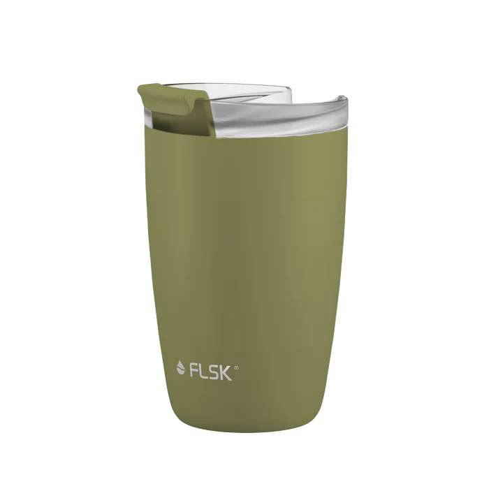 FLSK Kaffeebecher 350ml Olive